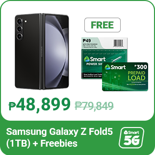 Samsung Z Fold 5 with Load Card Bundle